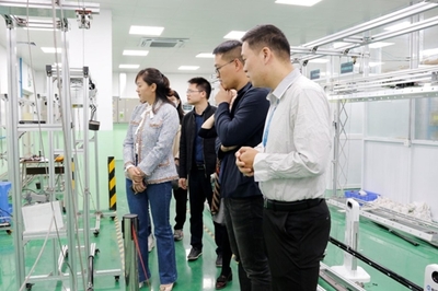 中國電研日電事業部領導專家組蒞臨好太太參觀交流